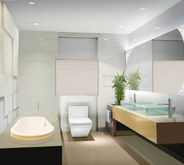 干凈優(yōu)雅簡約風格衛(wèi)生間設計裝飾